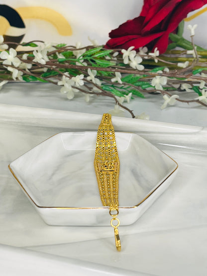 21k Indian Style  Bracelet